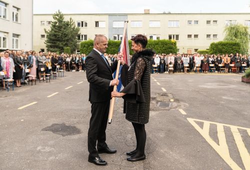 Nowy sztandar na 100-lecie
