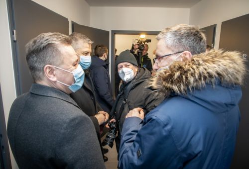 Otwarcie nowych mieszkań na Starówce (zdj. MTBS)