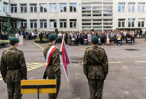 Nowy sztandar na 100-lecie