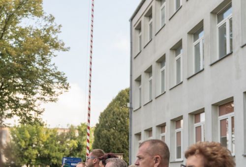 Nowy sztandar na 100-lecie