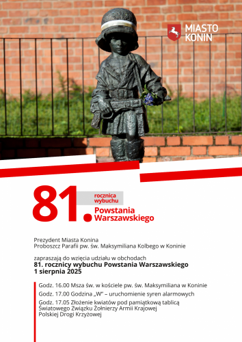 Obchody 81. rocznicy wybuchu Powstania Warszawskiego