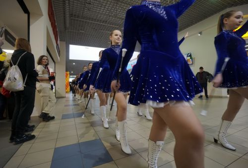 Happening na rondzie WOŚP