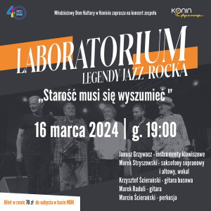 Koncert zespołu Laboratorium