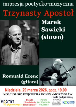 Spektakl „Trzynasty Apostoł” w Morzysławiu