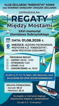 Regaty Między Mostami XXVI Memoriał Stanisława Dobrzyńskiego