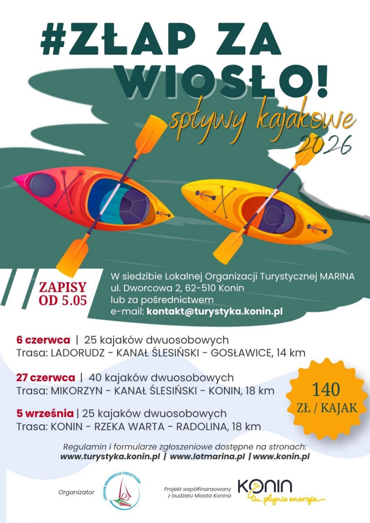 Spływ kajakowy
