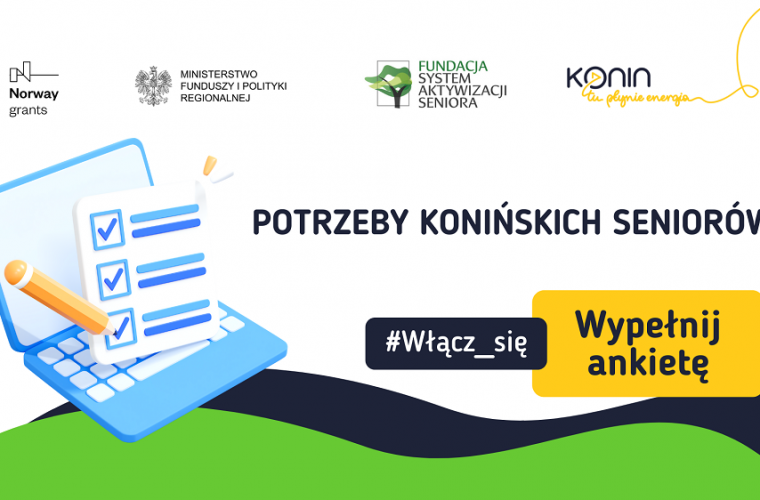 Link do artykułu - Badanie potrzeb konińskich seniorów. Zaproszenie do wypełnienia ankiety