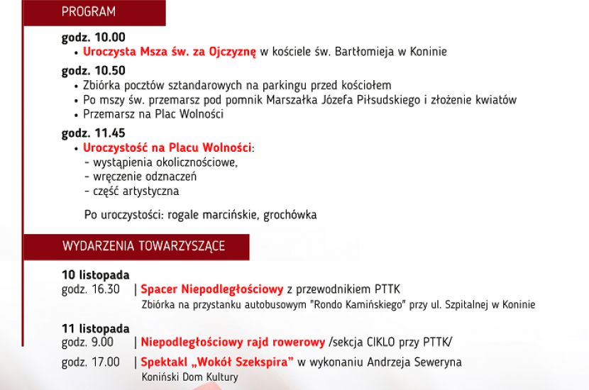 Link do artykułu - Narodowe Święto Niepodległości