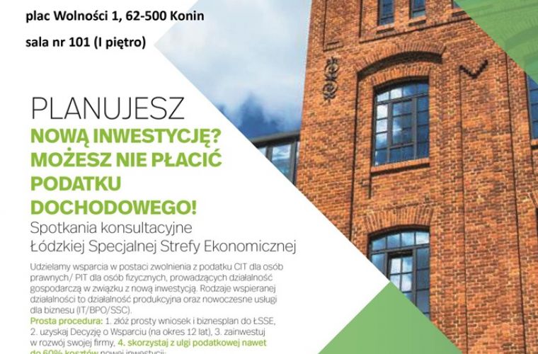 Link do artykułu - Spotkanie konsultacyjne Łódzkiej Specjalnej Strefy Ekonomicznej