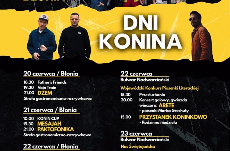 Link do artykułu - 20-23 czerwca: Dni Konina na rozpoczęcie lata!