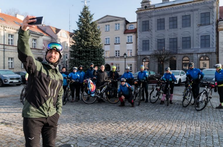 Link do artykułu - Zimowa wyprawa rowerowa dla WOŚP
