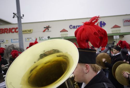 Happening na rondzie WOŚP