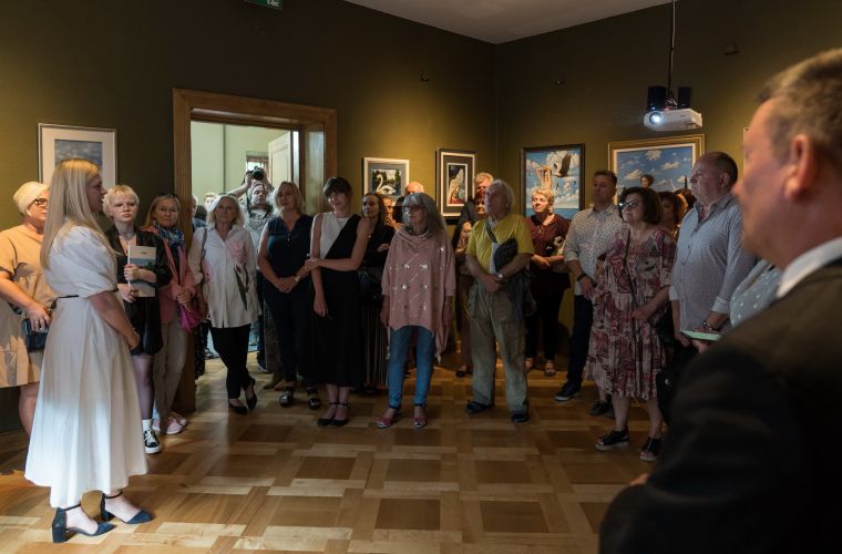 Link do artykułu - Świat Rafała Olbińskiego w konińskim muzeum