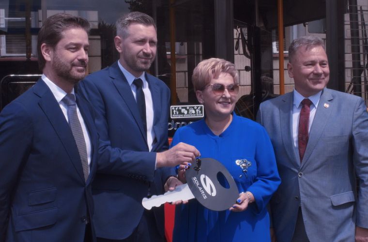 Link do artykułu - Wodorowy Solaris wozi pasażerów w Koninie