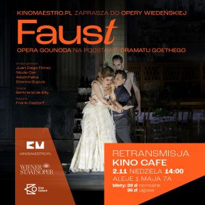 Opera Gounoda z Adamem Palką w roli Mefistofelesa. Zobacz „ Fausta” w Kinie Oskard