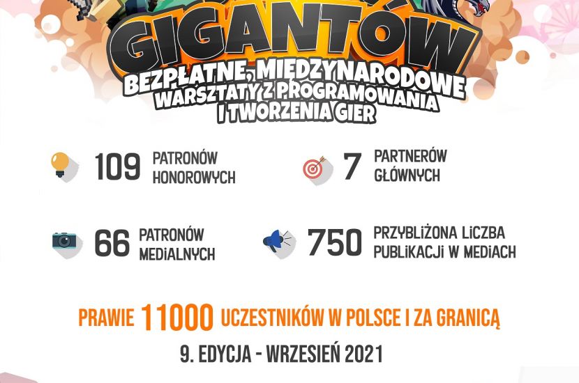 Link do artykułu - Sukces dziewiątej edycji akcji „Koduj z Gigantami”