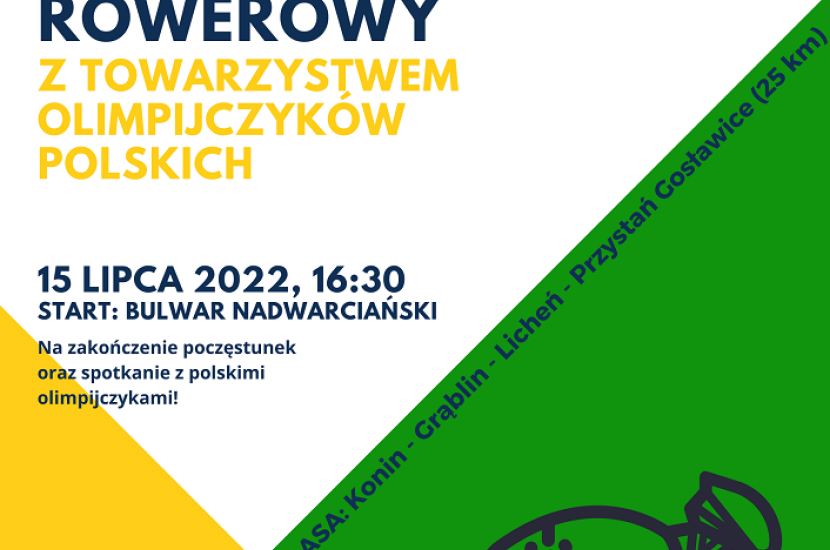 Link do artykułu - Zapraszamy na rajd rowerowy w towarzystwie polskich olimpijczyków!