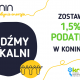 Przekaż 1,5 % podatku na rzecz lokalnych organizacji pożytku publicznego 2026
