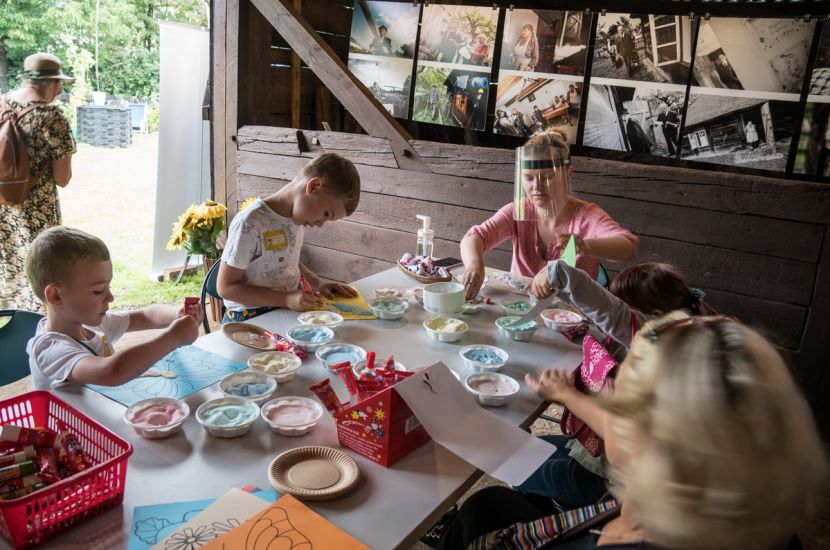 Link do artykułu - Znów ożył muzealny skansen