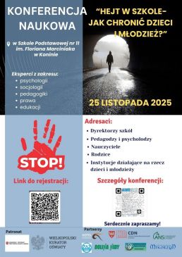 Konferencja prasowa - "Hejt w szkole Jak chronić dzieci i młodzież"