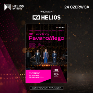 „90. urodziny Pavarottiego”  w Kinie Helios