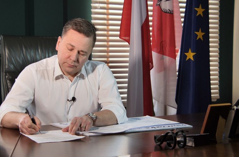 Link do artykułu - Prezydent interweniuje w sprawie przejścia przez tory przy ul. Okólnej