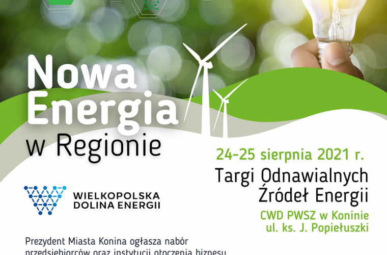 Link do artykułu - Konin zaprasza na Targi Odnawialnych Źródeł Energii