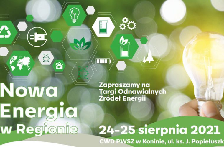 Link do artykułu - Zapraszamy na Targi Odnawialnych Źródeł Energii „Nowa Energia w Regionie”