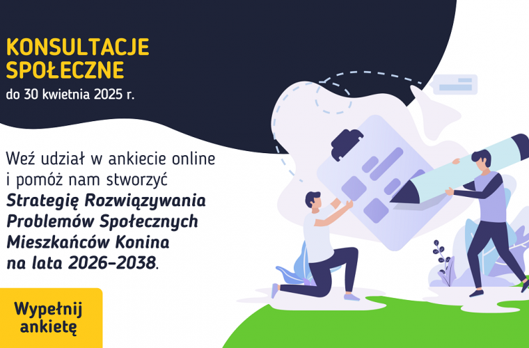 Link do artykułu - Strategia Rozwiązywania Problemów Społecznych Mieszkańców Konina na lata 2026-2038 - Ankieta