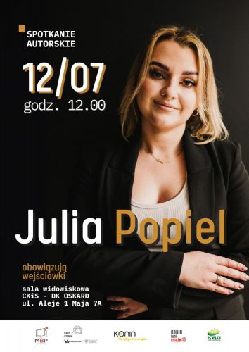Spotkanie autorskie z Julią Popiel