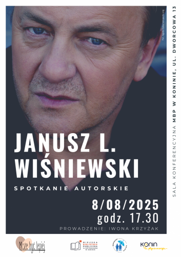 Spotkanie autorskie z Januszem Leonem Wiśniewskim