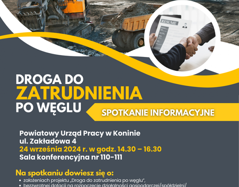 Link do artykułu - Droga do zatrudnienia po węglu - nabór do projektu