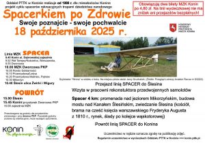 Spacerkiem po zdrowie do Ślesina