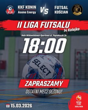KKF Asona Energy Konin vs Tartak Krzemiński Futsal Kościan