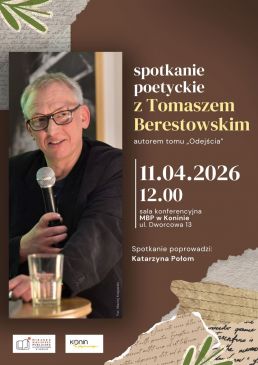 Spotkanie poetyckie z Tomaszem Berestowskim