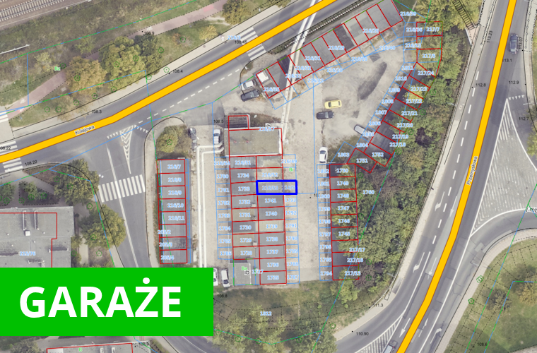 Obrazek poglądowy - garaż przy ulicy Kolejowej