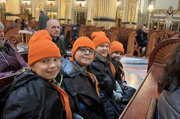 Światło Pokoju rozbłysło w Licheniu