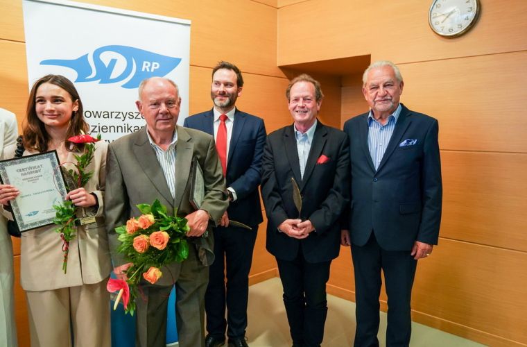 Link do artykułu - "Dziennikarskie Koziołki" dla Mirosława Jurgielewicza