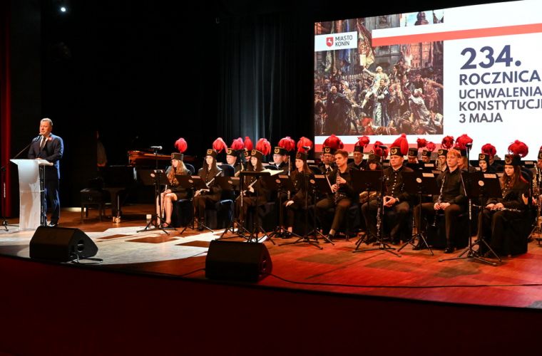 Link do artykułu - Tak Konin uczcił 234. rocznicę uchwalenia Konstytucji 3 Maja