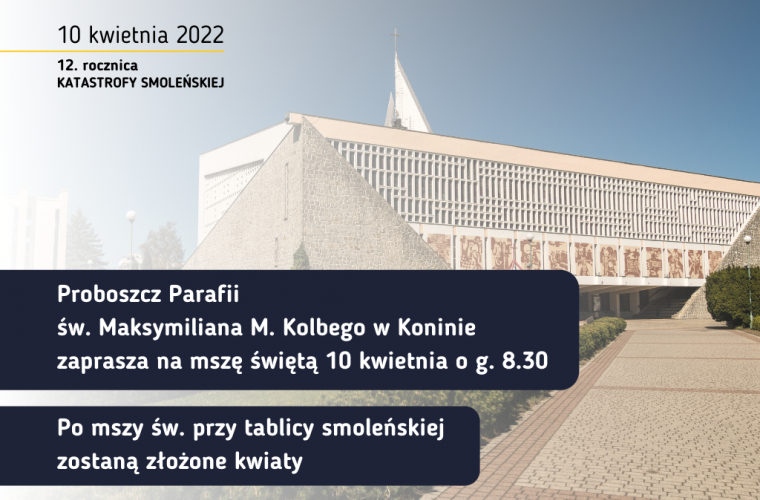 Link do artykułu - Obchody rocznic katastrofy smoleńskiej i Zbrodni Katyńskiej w Koninie