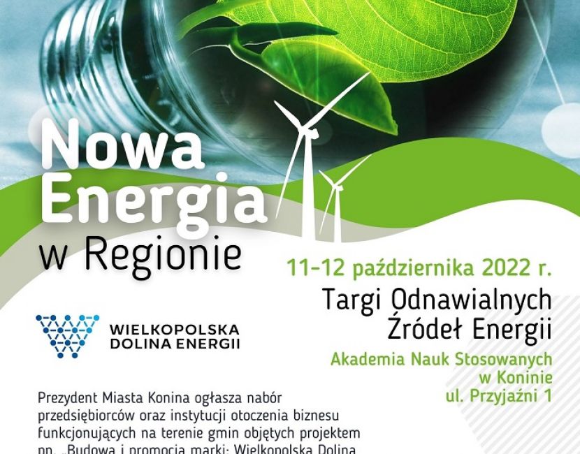 Link do artykułu - Nabór wystawców na Targi Odnawialnych Źródeł Energii