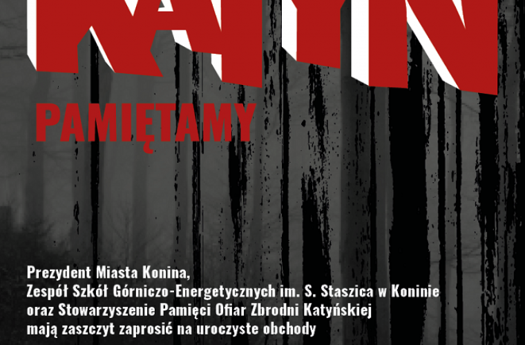 Link do artykułu -  Obchody rocznic katastrofy smoleńskiej i Zbrodni Katyńskiej w Koninie