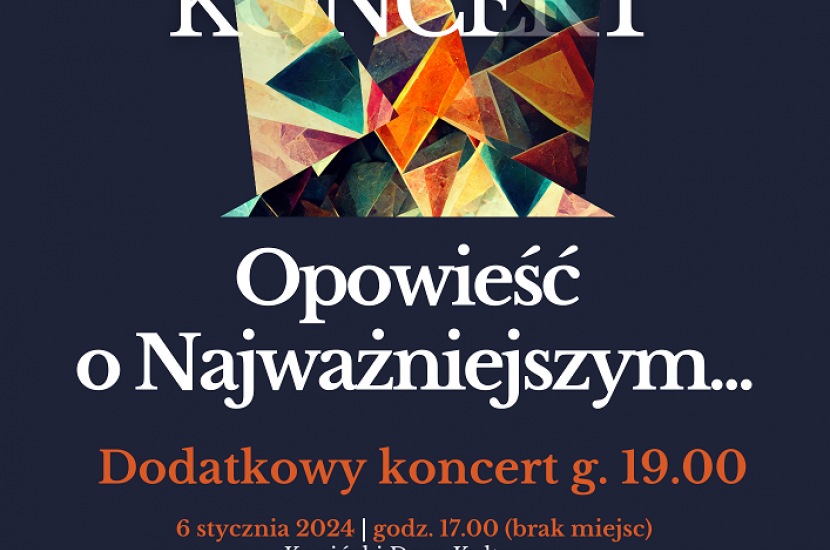 Link do artykułu - Dwa koncerty „Opowieść o Najważniejszym”