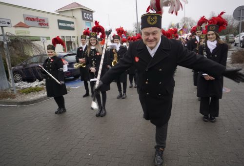 Happening na rondzie WOŚP