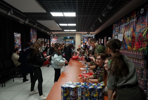 Odprawa wolontariuszy