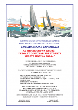 Regaty o Puchar Prezydenta Miasta Konina