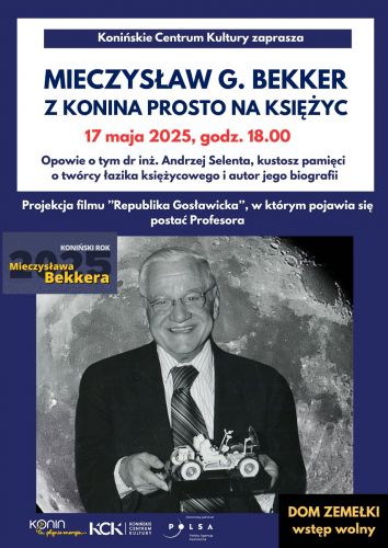 Plakat - Z Konina prosto na Księżyc