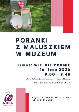 Poranki z Maluszkiem – „Wielkie pranie”