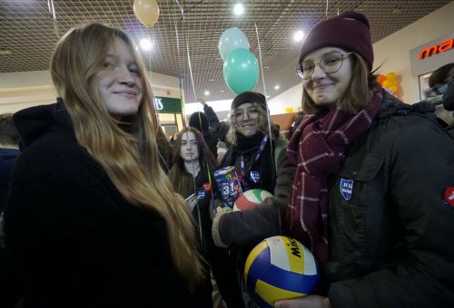 Happening na rondzie WOŚP