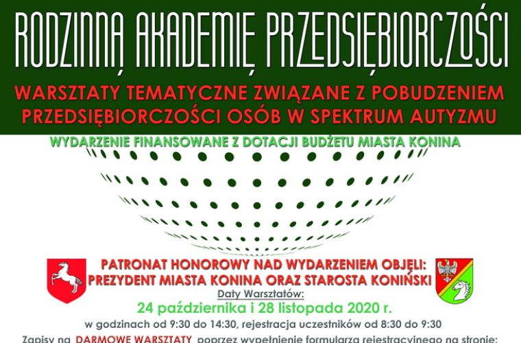Link do artykułu - Rodzinna Akademia Przedsiębiorczości - warsztaty tematyczne związane z pobudzeniem przedsiębiorczości osób w spektrum autyzmu